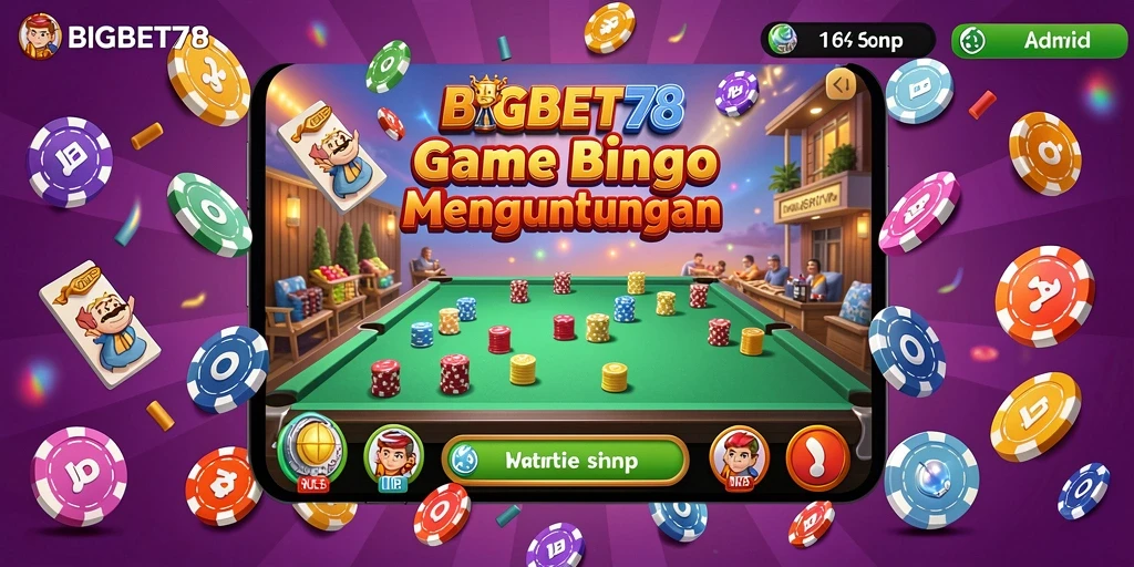 Screenshot gameplay Bingo BIGBET78 yang menunjukkan keseruan bermain.