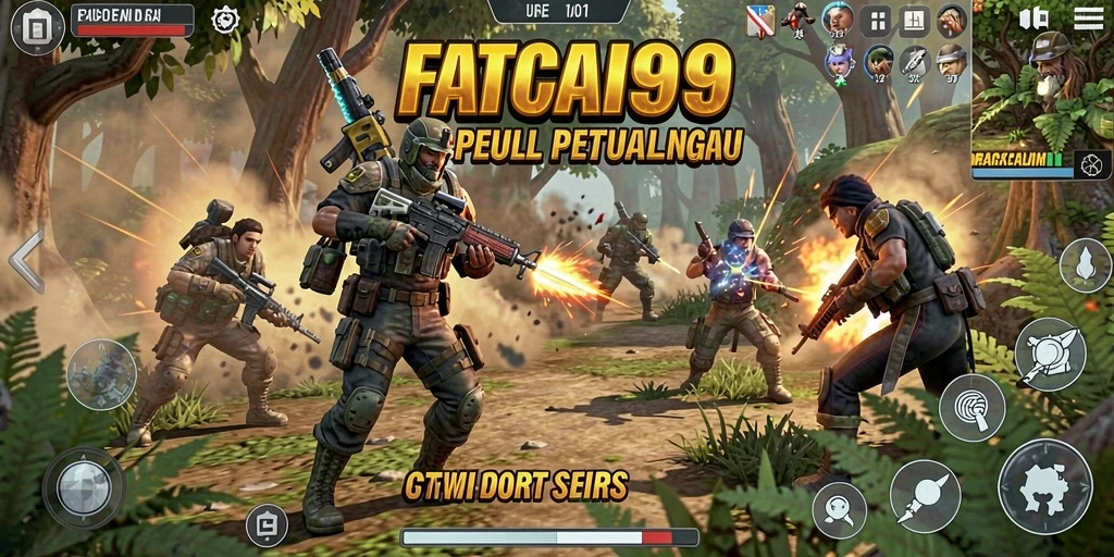 Tampilan gameplay FATCAI99 yang mendebarkan dan penuh aksi.