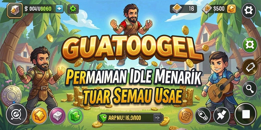 Tampilan gameplay GUATOGEL yang menarik dan dinamis.