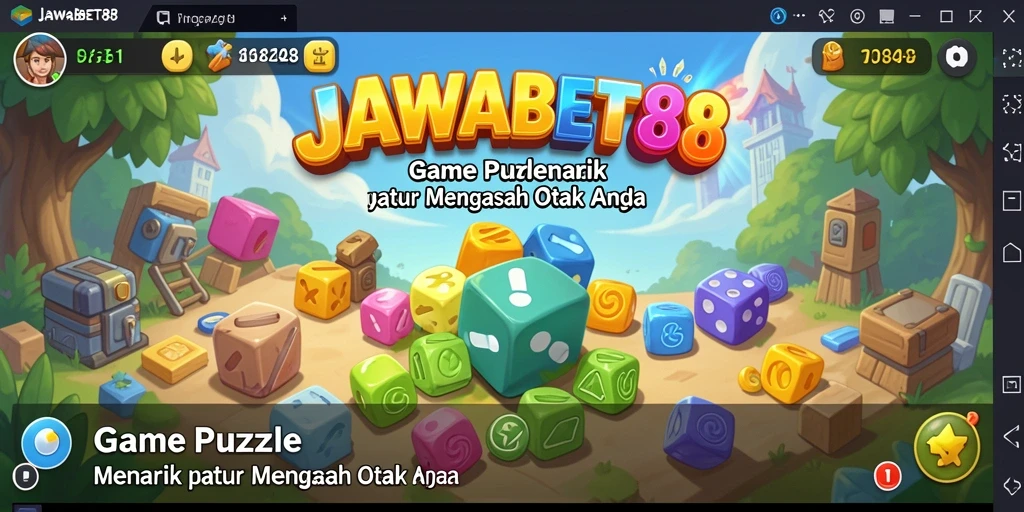 Tampilan gameplay menarik dari JAWABET88 yang menantang.