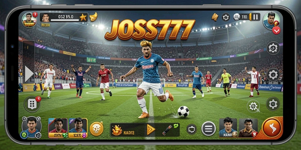 Tampilan gameplay JOSS777 yang seru dan interaktif.
