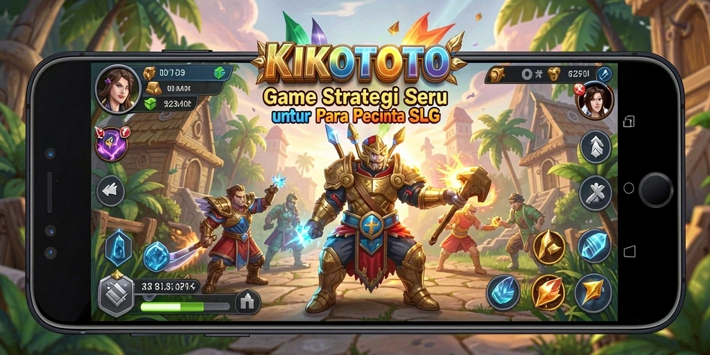 Tampilan menarik dalam gameplay SLG KIKOTOTO.