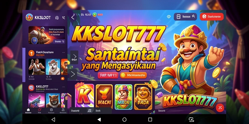 Tangkapan layar gameplay KKSLOT777 yang menyenangkan dan interaktif.