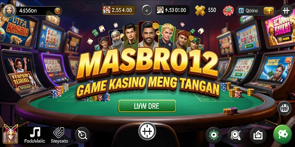 Tampilan gameplay seru dan grafis menarik dalam MASBRO12.