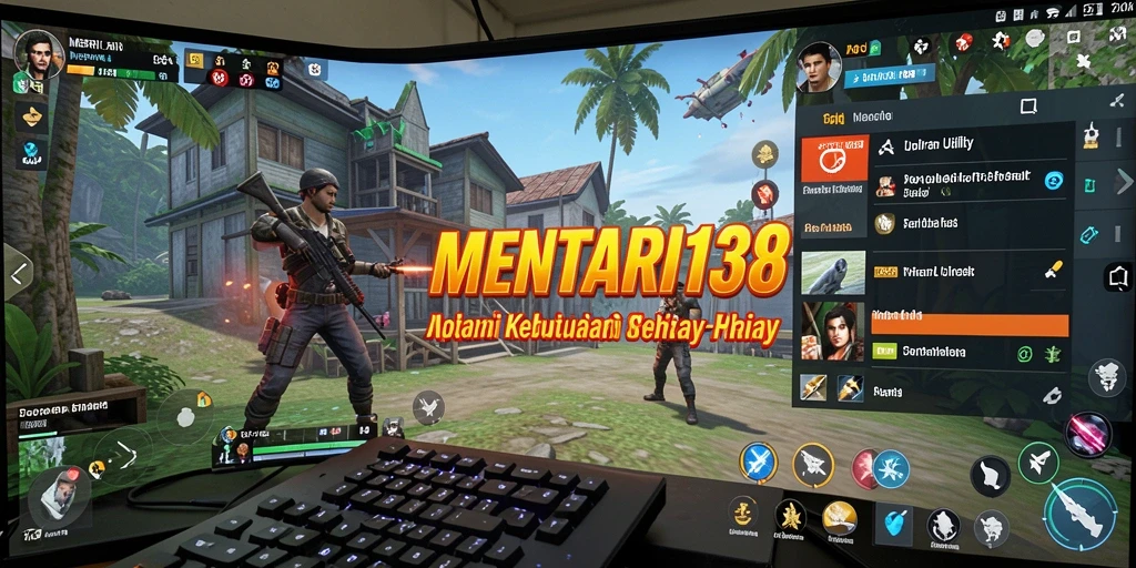 Tampilan utama MENTARI138 dengan fitur utility yang siap digunakan.