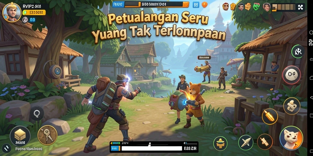 Screenshot dari gameplay RVIP2 yang mendebarkan dan penuh tantangan.