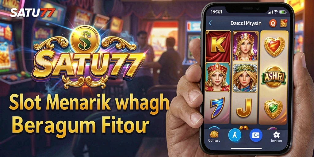 Screenshot SATU77 menampilkan gameplay Slot yang mendebarkan.