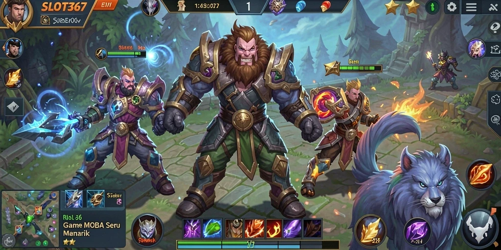 Tampilan gameplay SLOT367 yang seru dan kompetitif.