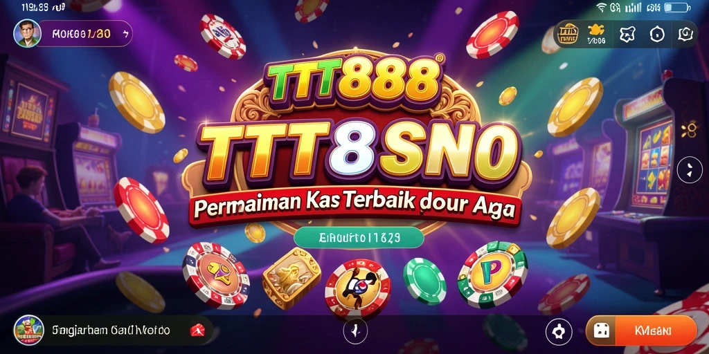 Screenshot utama TTT888 menunjukkan pemain menikmati permainan Kasino yang mendebarkan.
